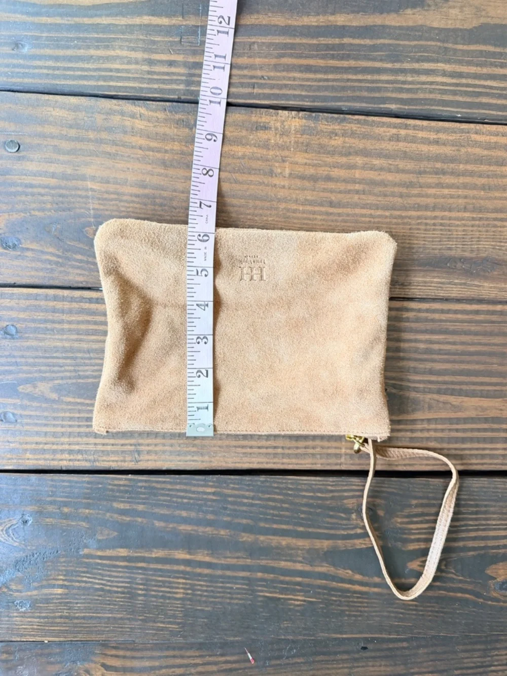 NWOT Haute Hippie Style Suede Leather Hobo Bag & Pouch